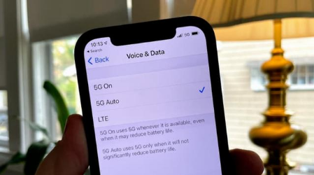 台山苹果手机维修分享iPhone 12如何打开或关闭5G网络 